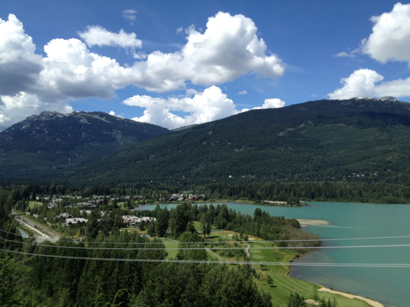 Green Lake in Whistler