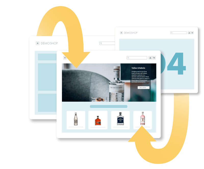 Headless Commerce Redirects mit Makaira