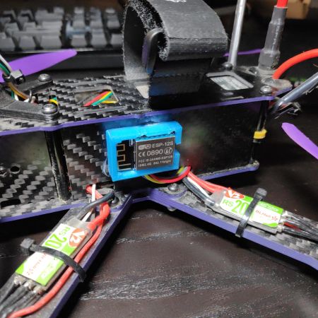 ESP8266 mount for drones