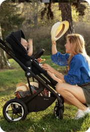 Person - Cybex Talos S Lux All-Terrain Stroller