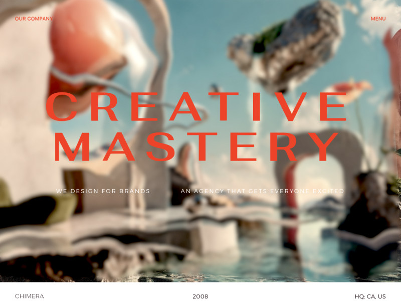 Agency studio template