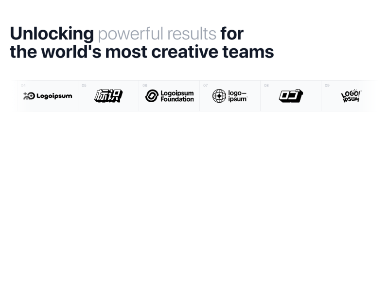 Logos Grid Slider