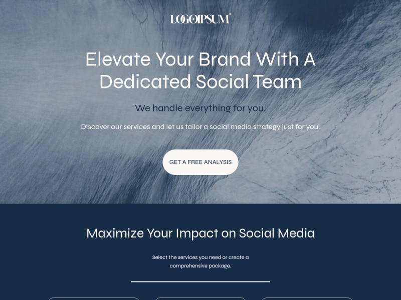Digital Marketing Studio Template