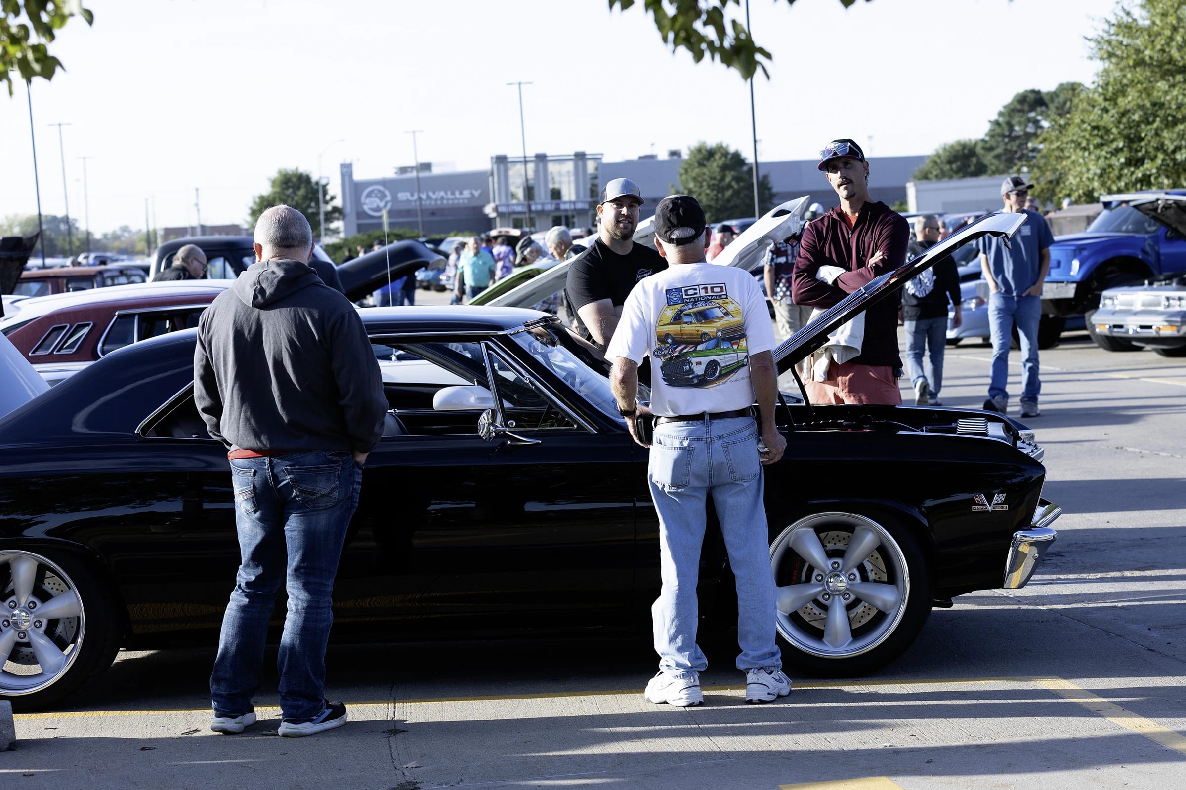 Speedway Motors car show