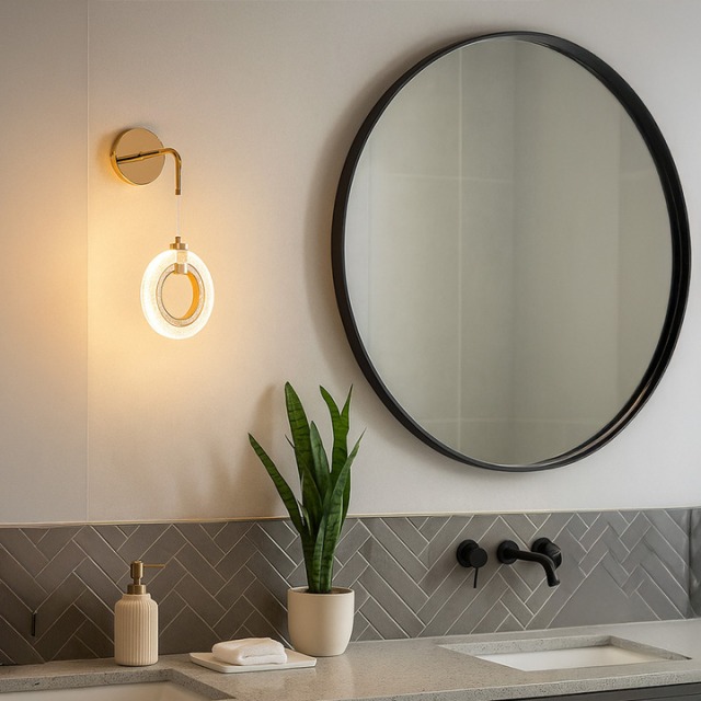 Bathroom zone lighting