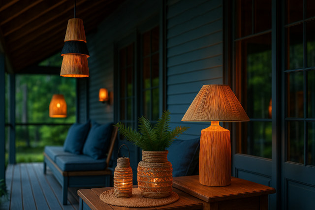 Sustainable pendant lights