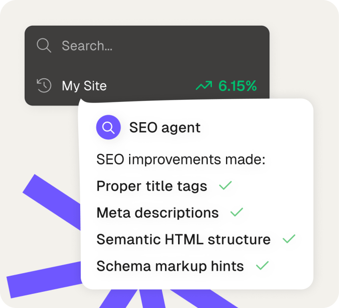 SEO agent card