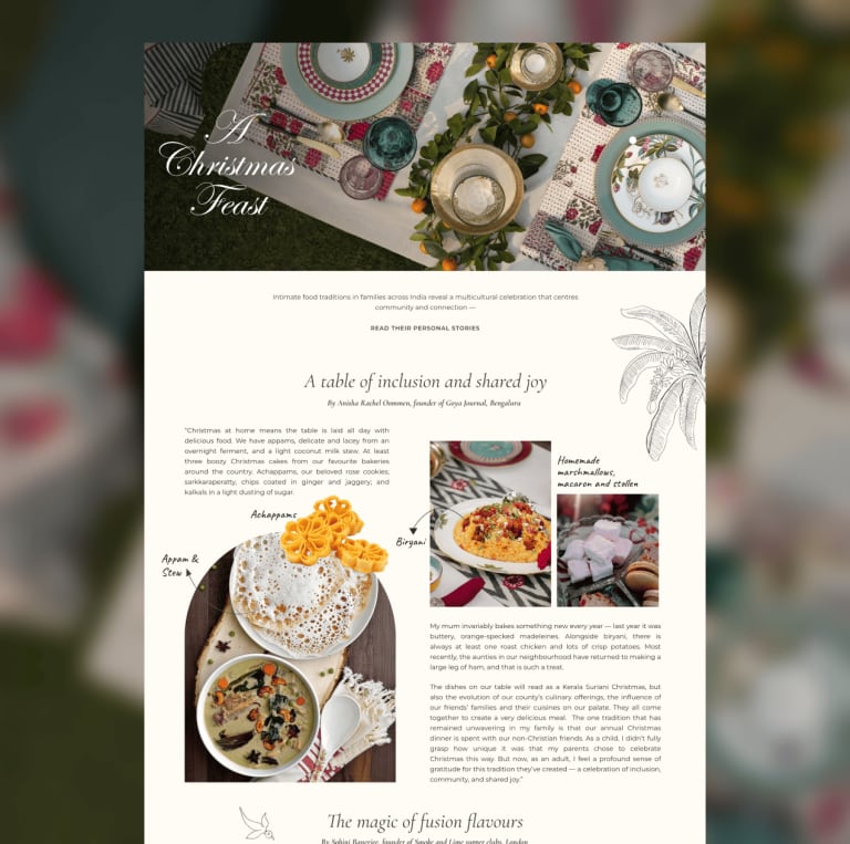 Blog page