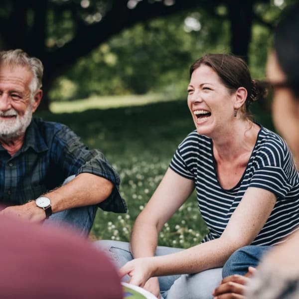 Family support group gathering