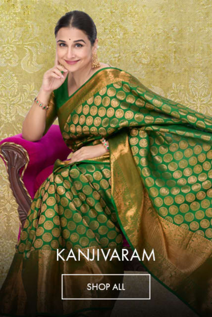 How to Look Slim With Kanjivaram Silk Sarees Online?