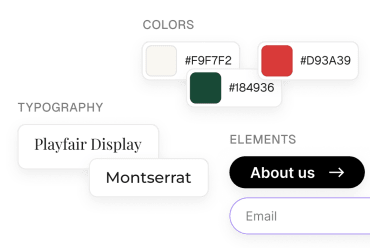 Brand style extracted automatically