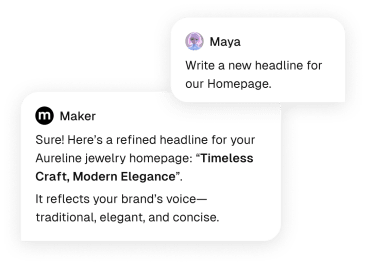 Copy that sounds like you