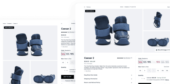 Every detail, designed to convert