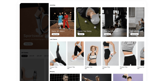 Quick views that keep shoppers in flow