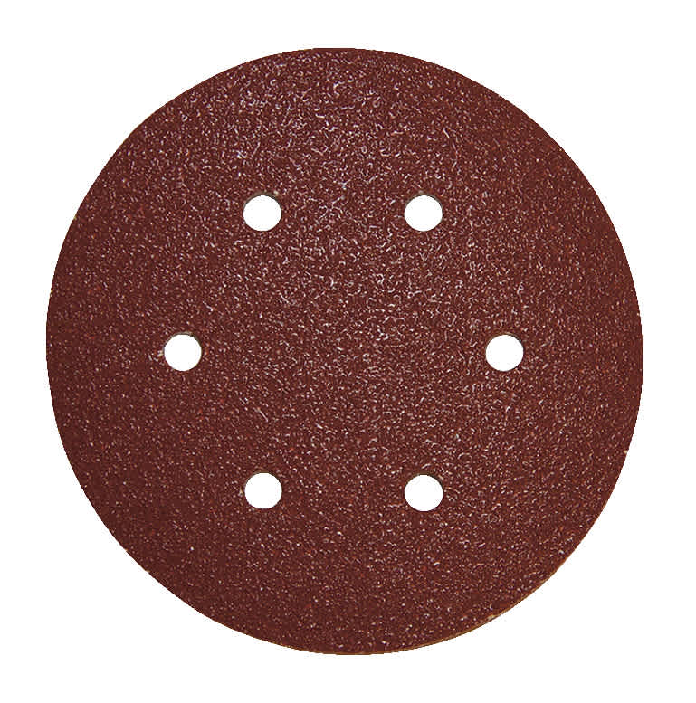 Schleifscheibe 150 mm, 6 Löcher, Holz und Metall