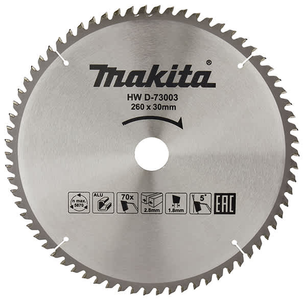 Sägeblätter für Aluminium