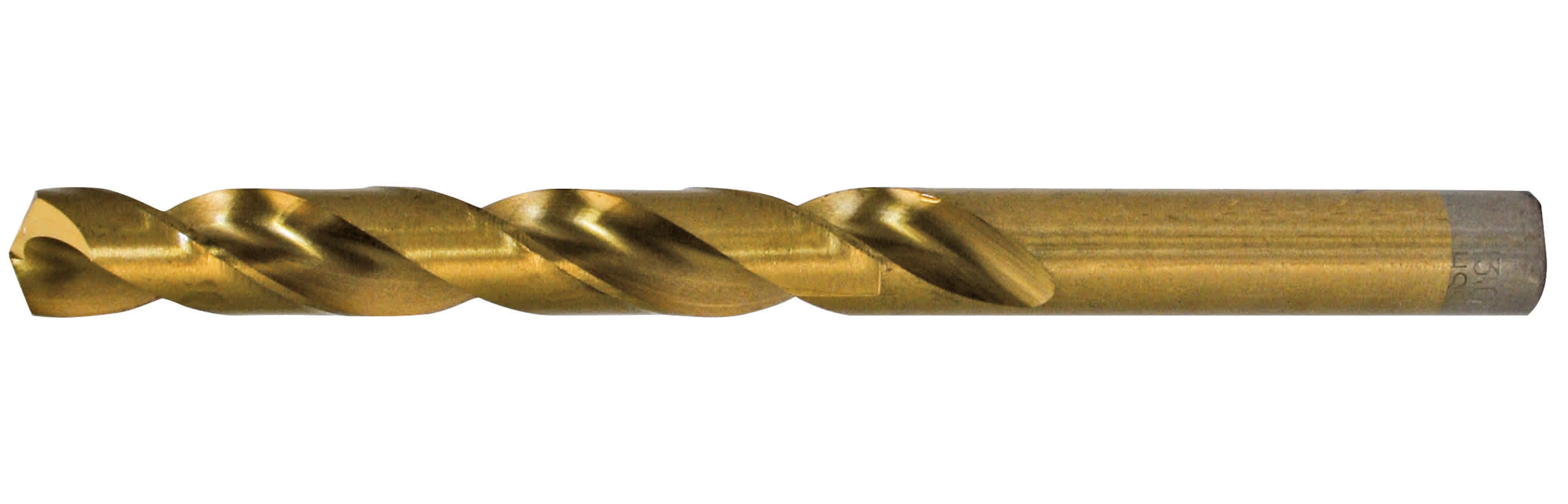 HSS-G-TiN Metallbohrer mit Rundschaft