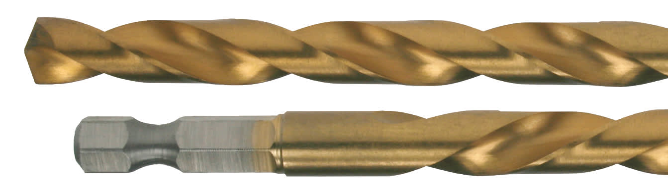 HSS-Tin Metallbohrer 1/4