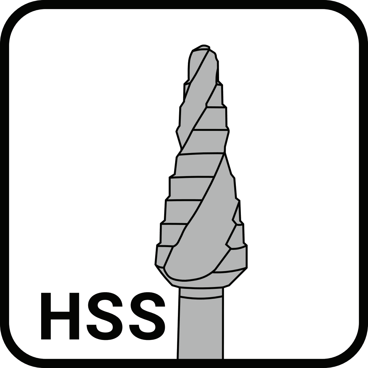 Stufenbohrer HSS