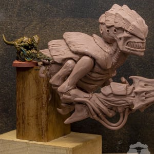 Sculpted Termagant Bust