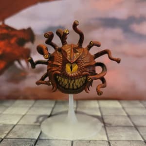 3D Printed Eye of Flame Beholder