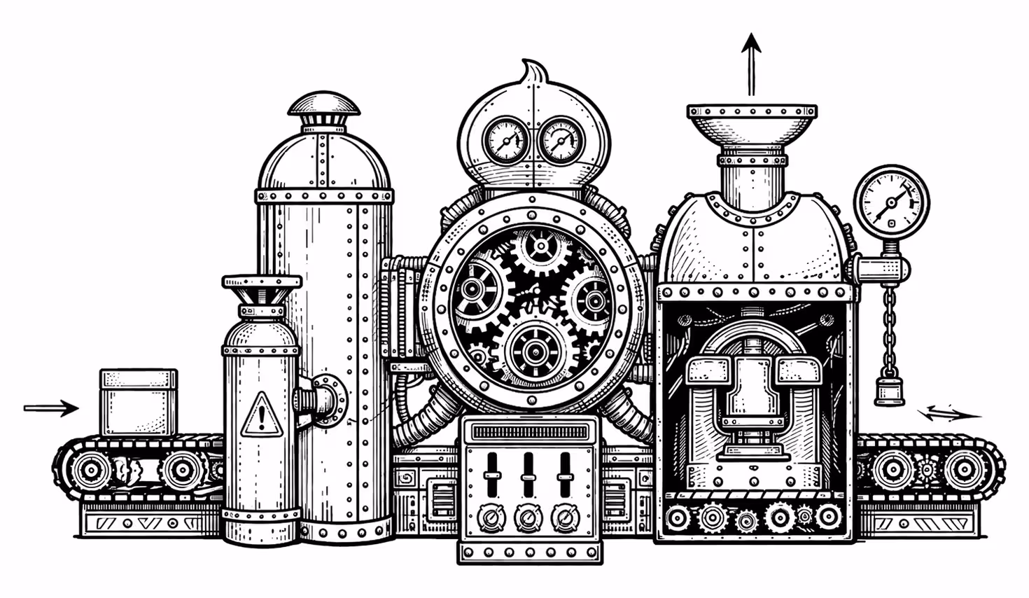 Mountain Duck machine initial sketch