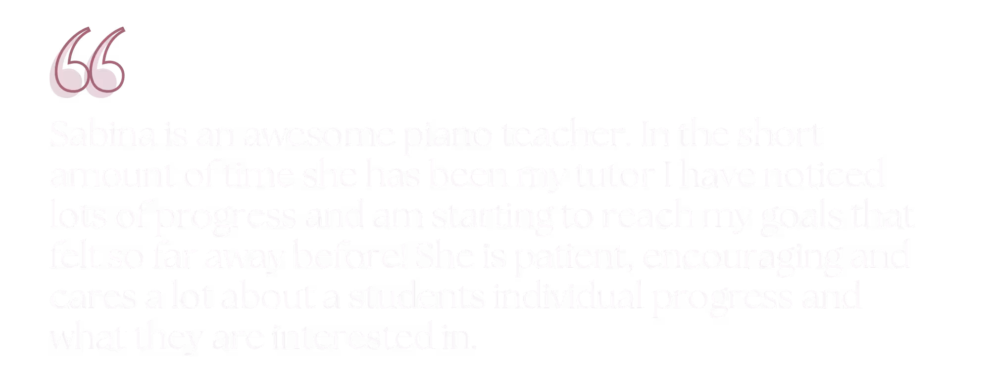 Sabina Baugh. Multi-award-winning pianist image 2