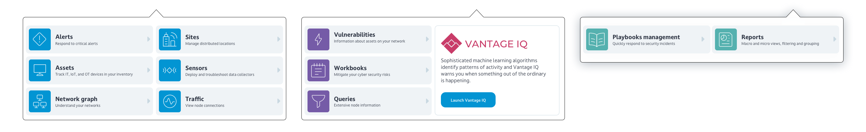 Nozomi Networks Vantage design