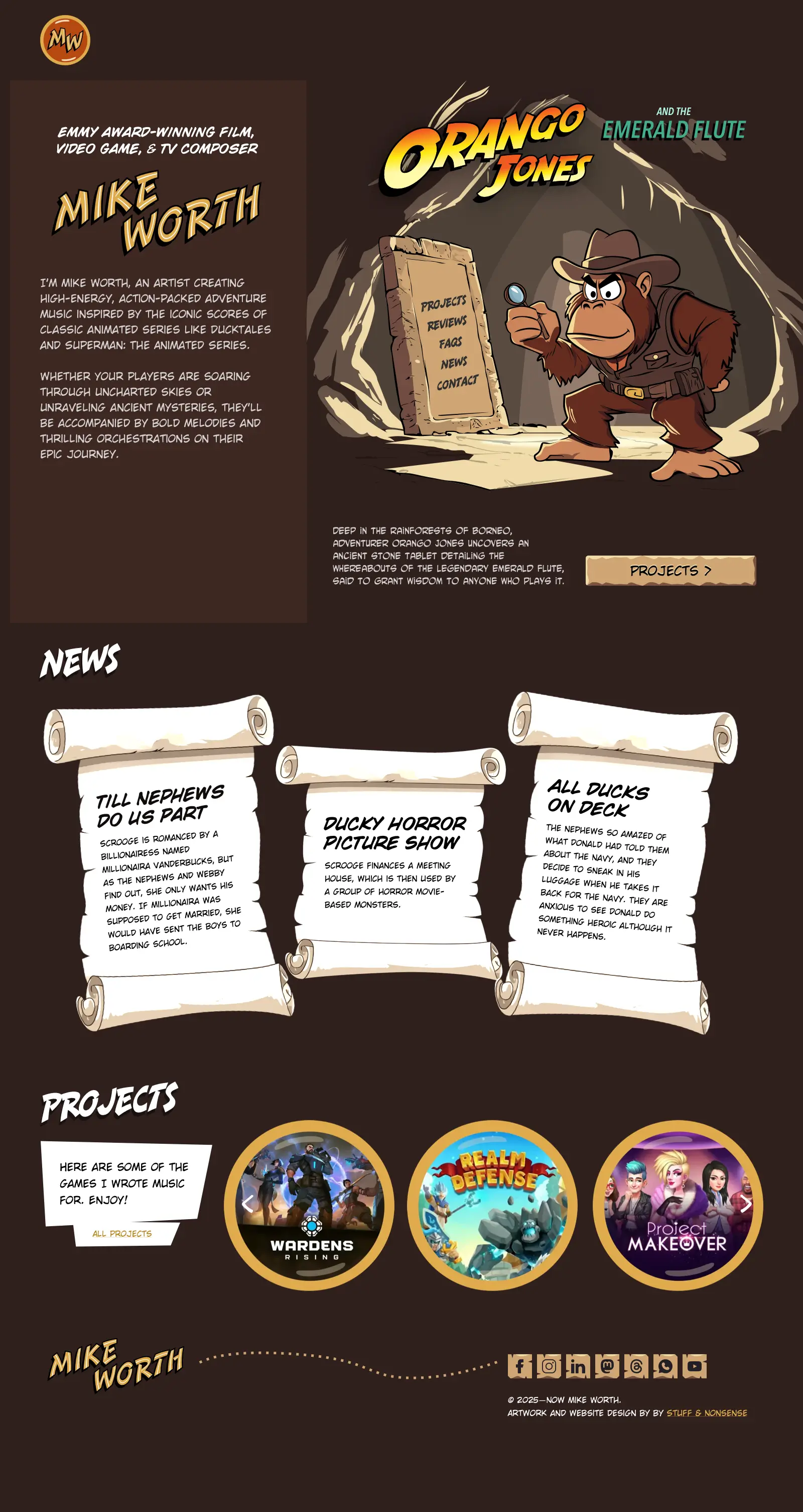 Mike Worth website