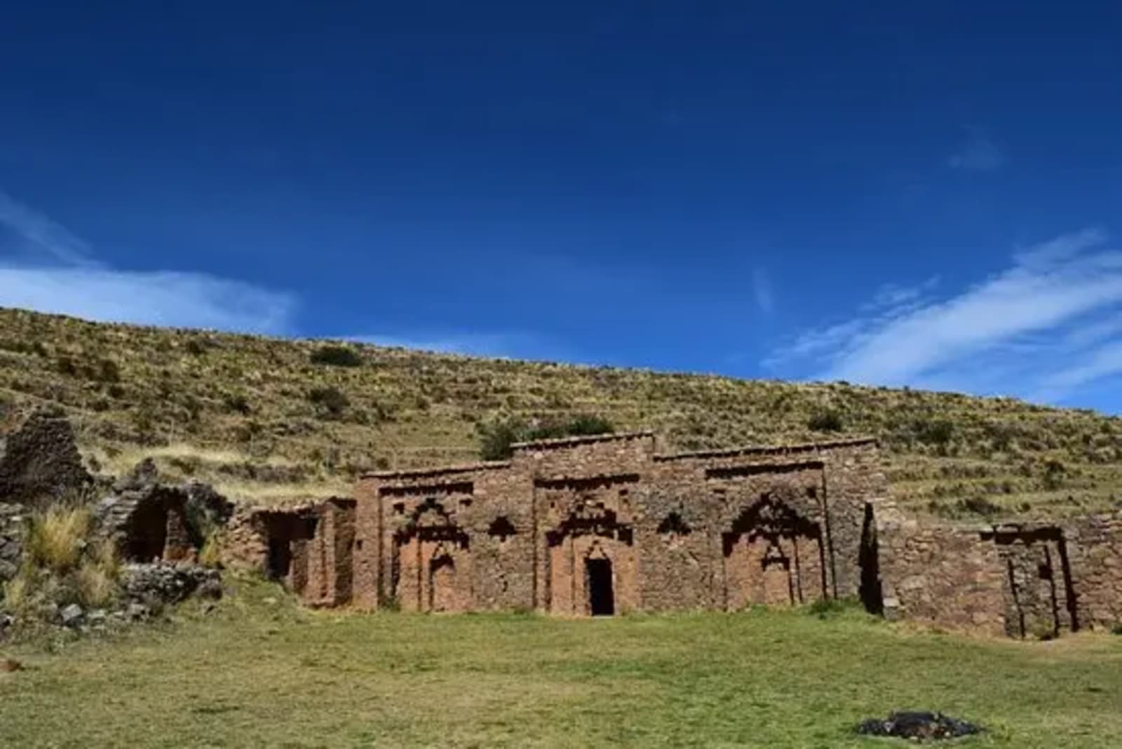 Isla de la Luna en el lago Titicaca