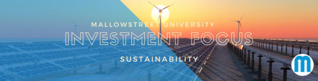 mallowstreet University Investment Focus: Sustainability