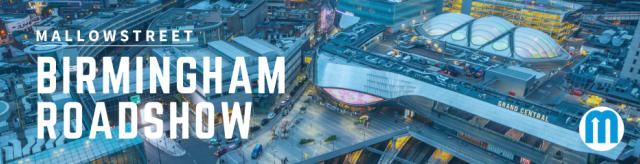 mallowstreet Birmingham Roadshow 2026