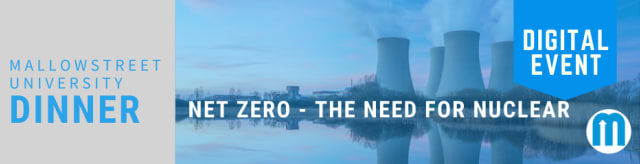 mallowstreet University Dinner: Net Zero – The Need for Nuclear