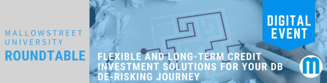 mallowstreet University Digital Roundtable (AM): Flexible and Long-term Credit Investment Solutions for your DB De-risking Journey