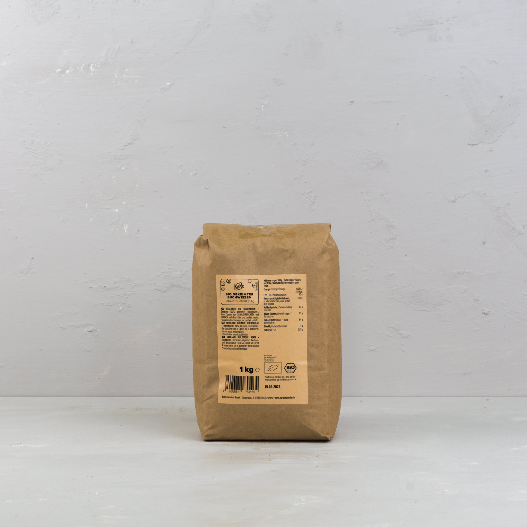 Gekeimter Buchweizen