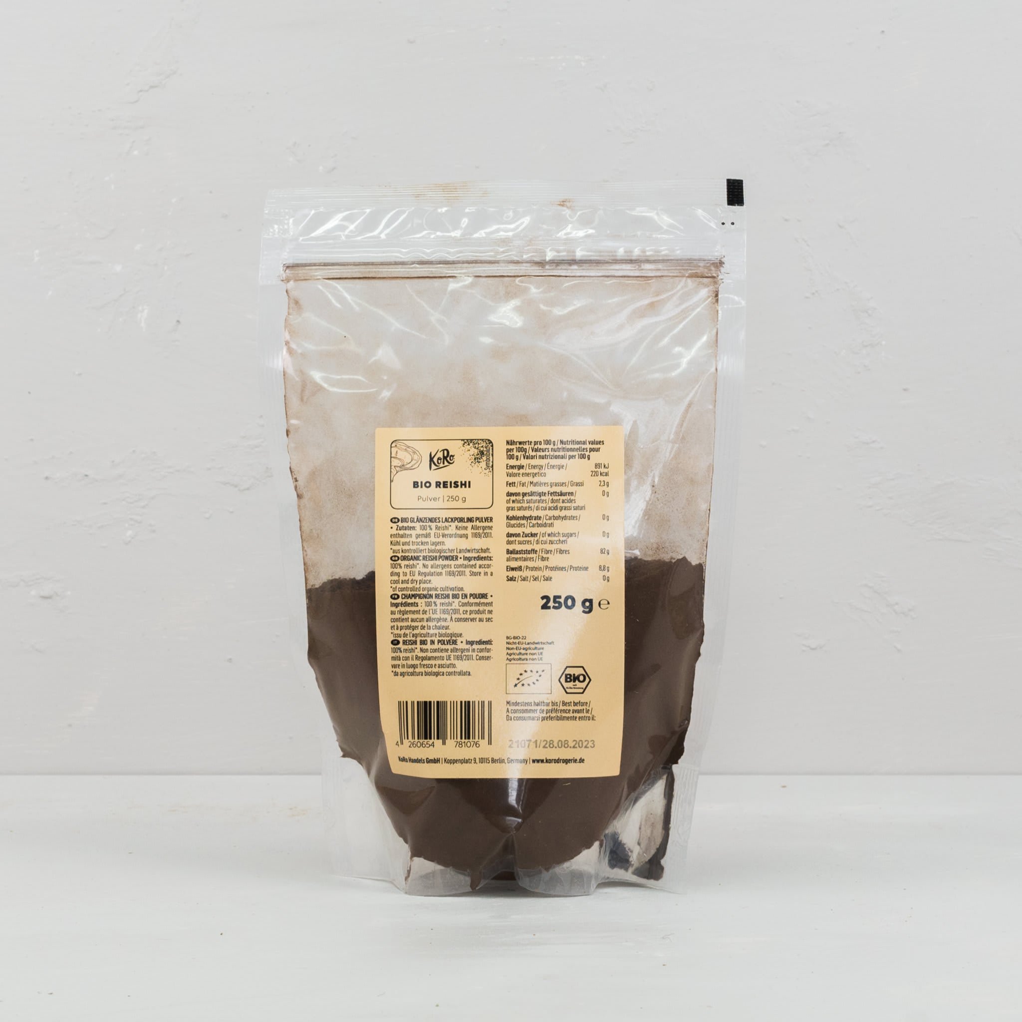 Superfood Reishi Pulver