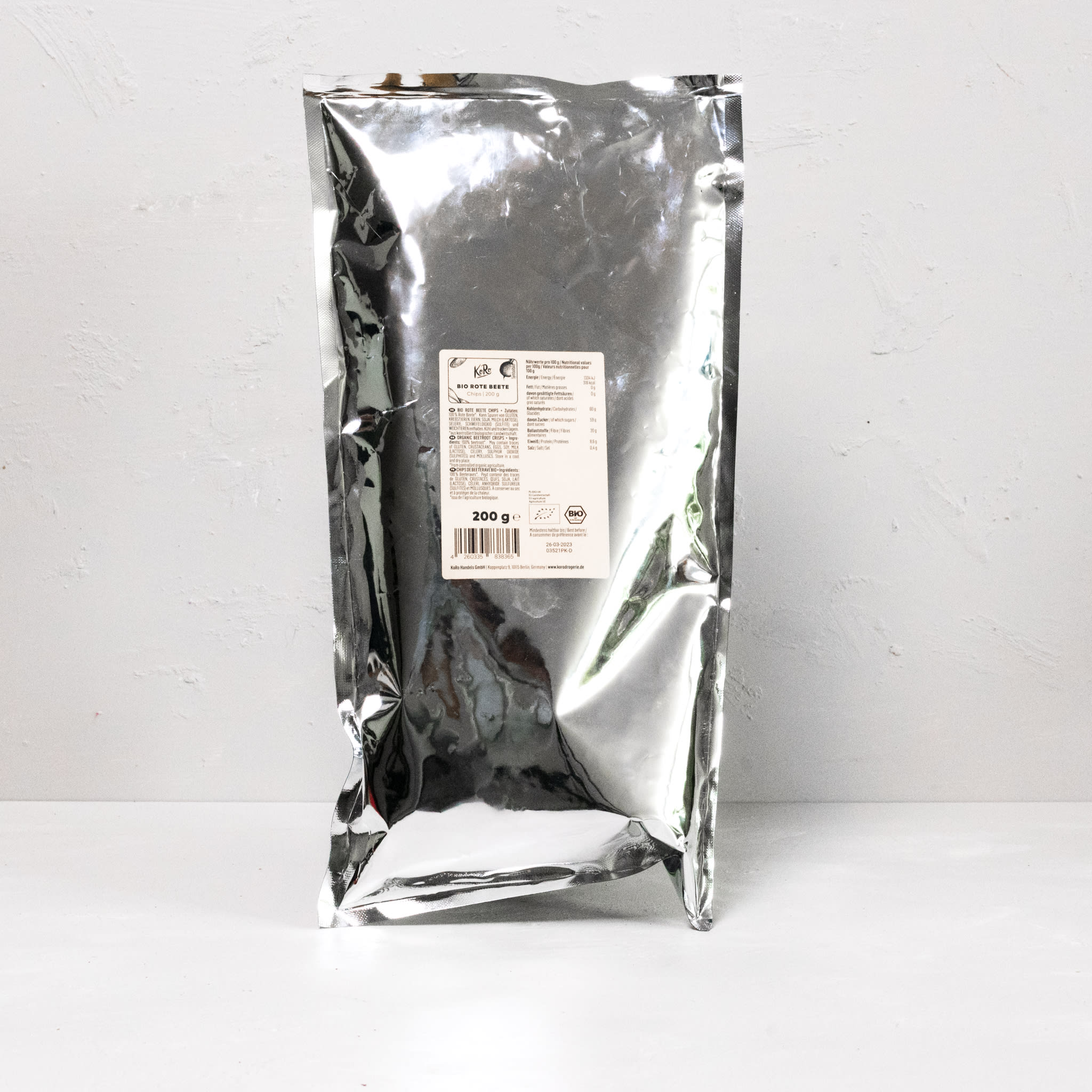 Randenchips im Beutel