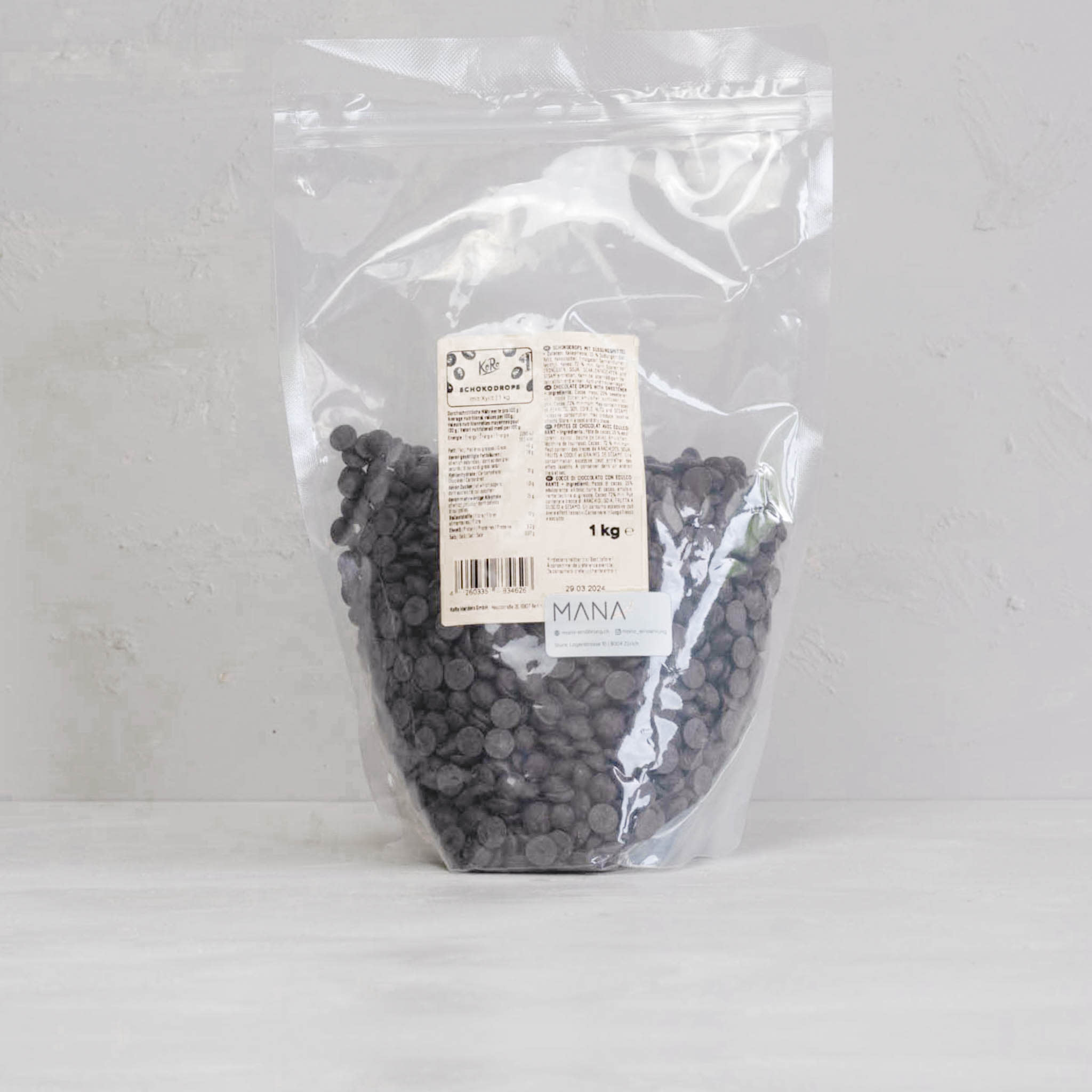 Schokodrops im Beutel