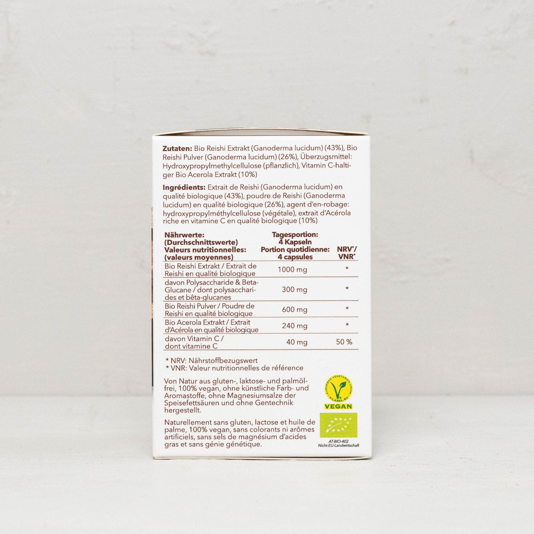 Vitalpilz Reishi Kapseln