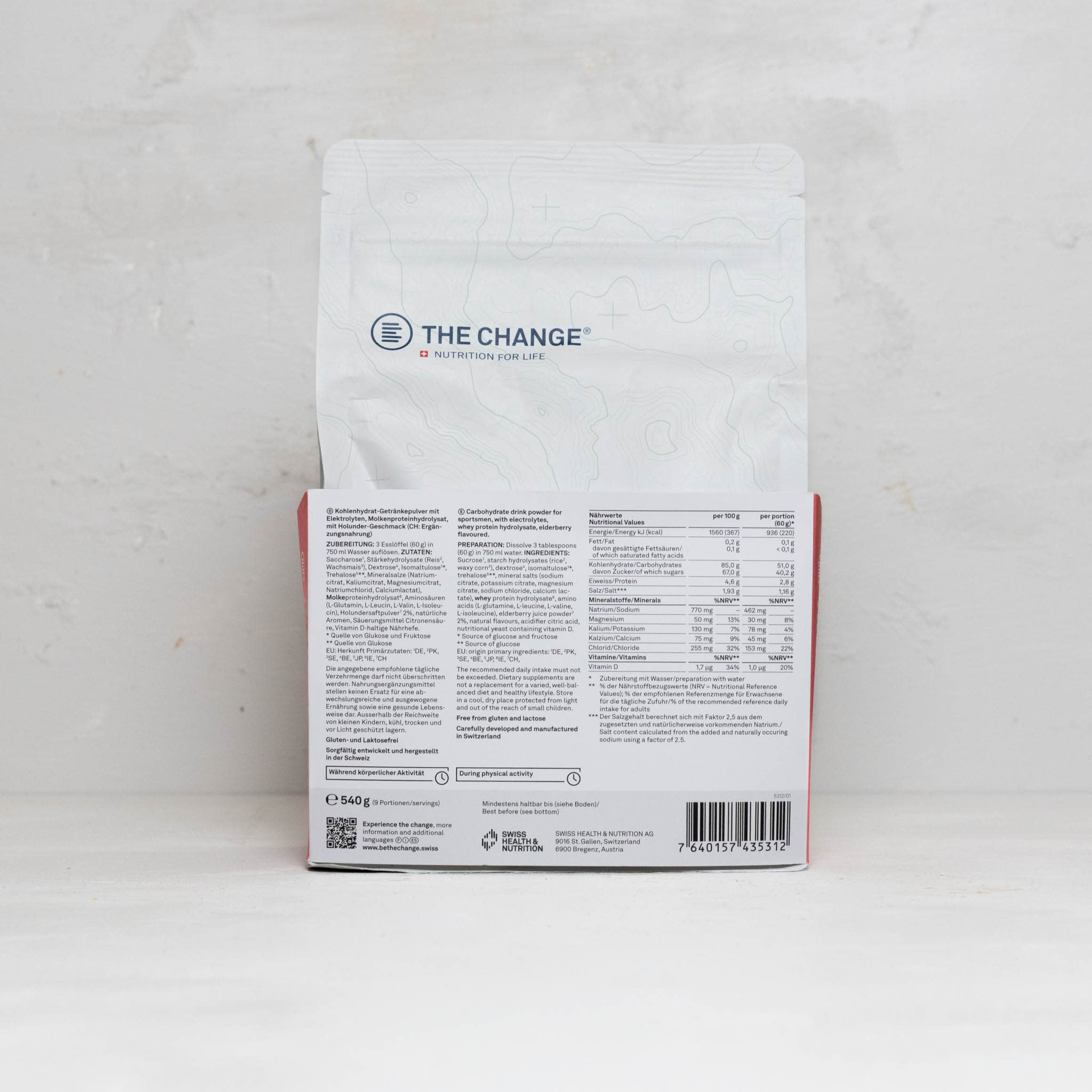 Isotonisches Getränk für Sportler