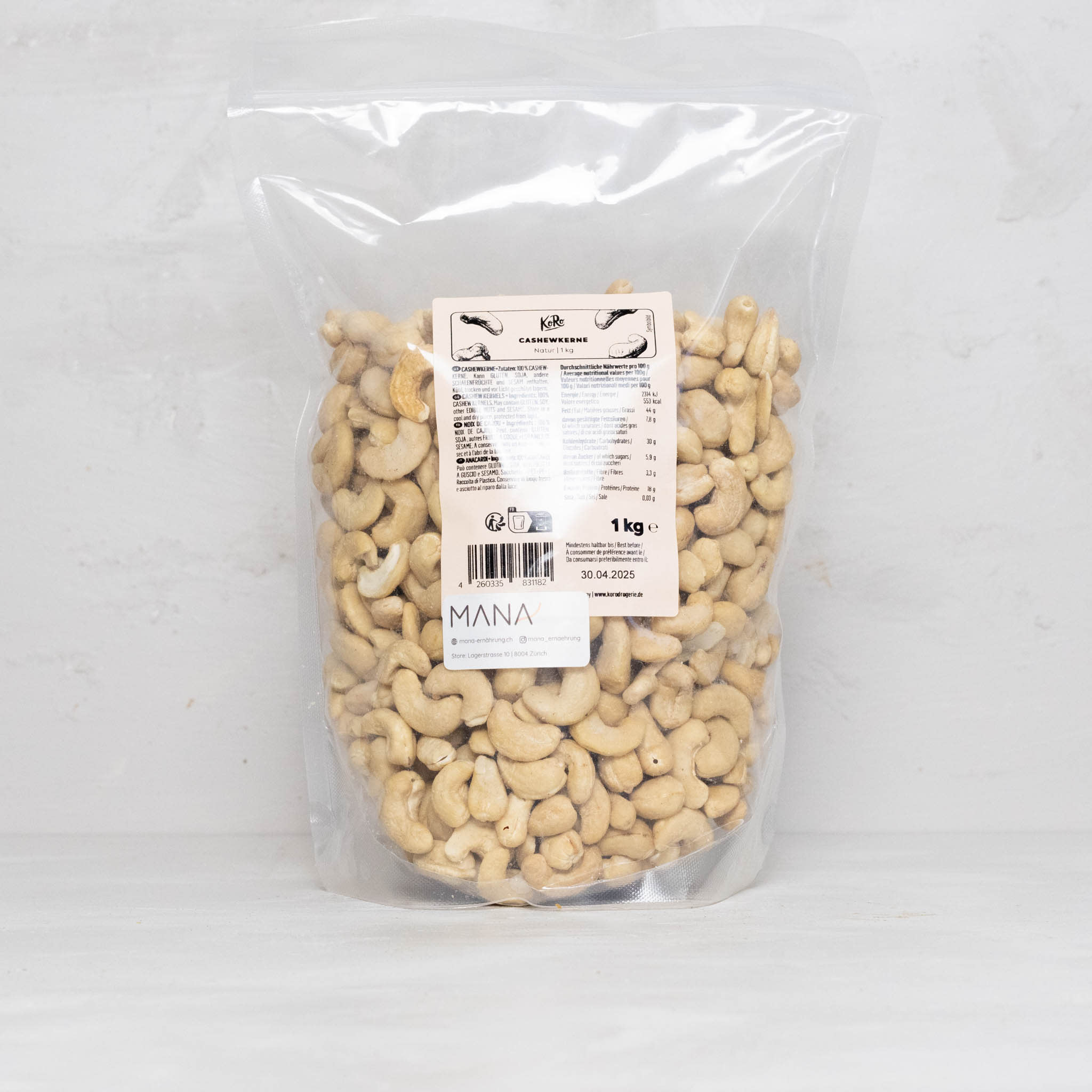 KoRo Premium Cashewkerne
