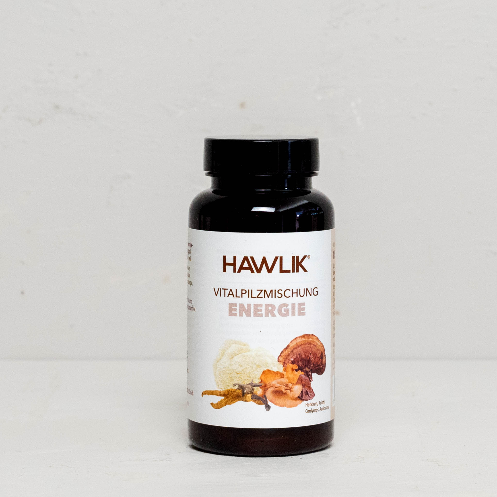 Vitalpilzmischung mit Hericium, Reishi, Cordyceps und Auricularia in Kapseln