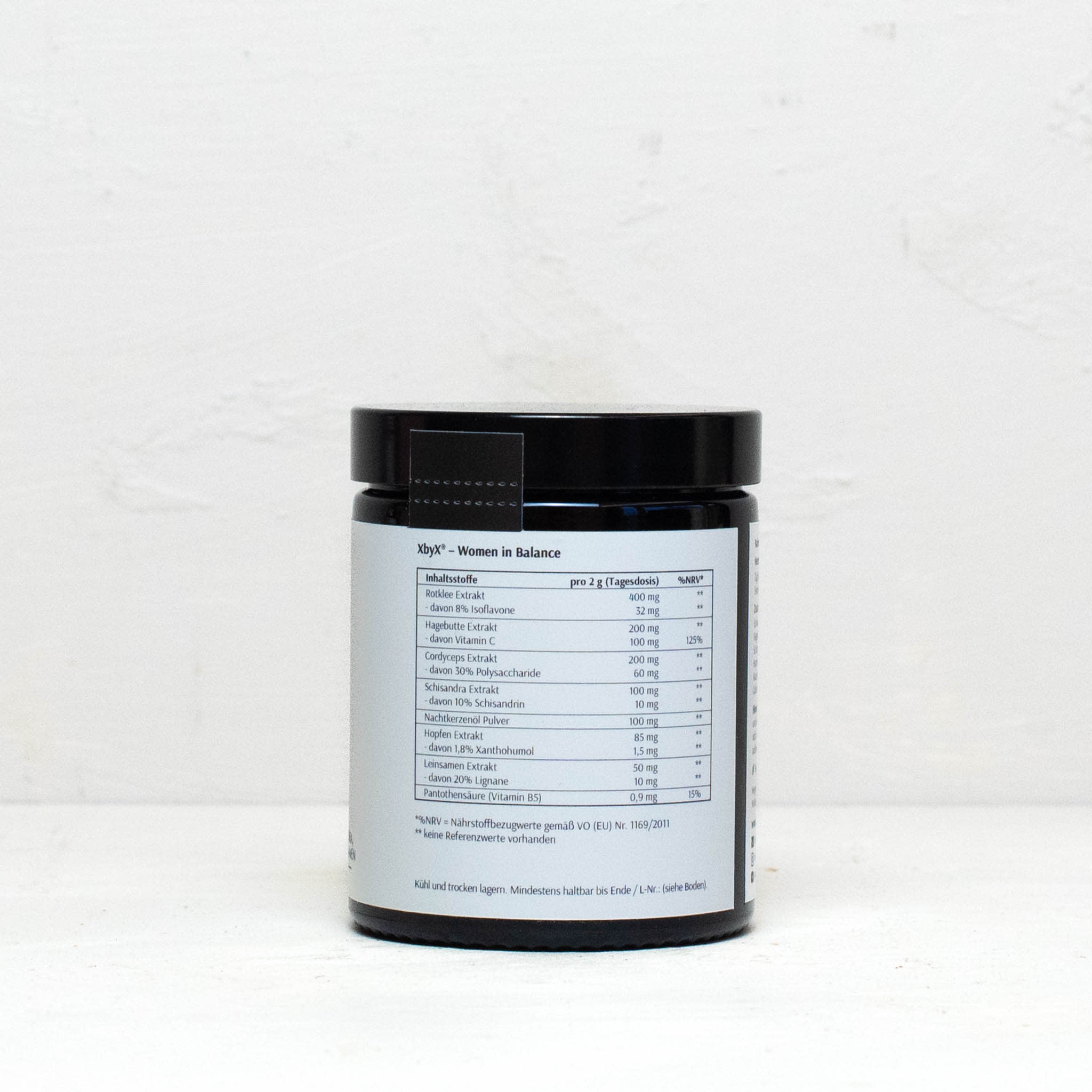 Supplement in Pulver für Hormonregulation