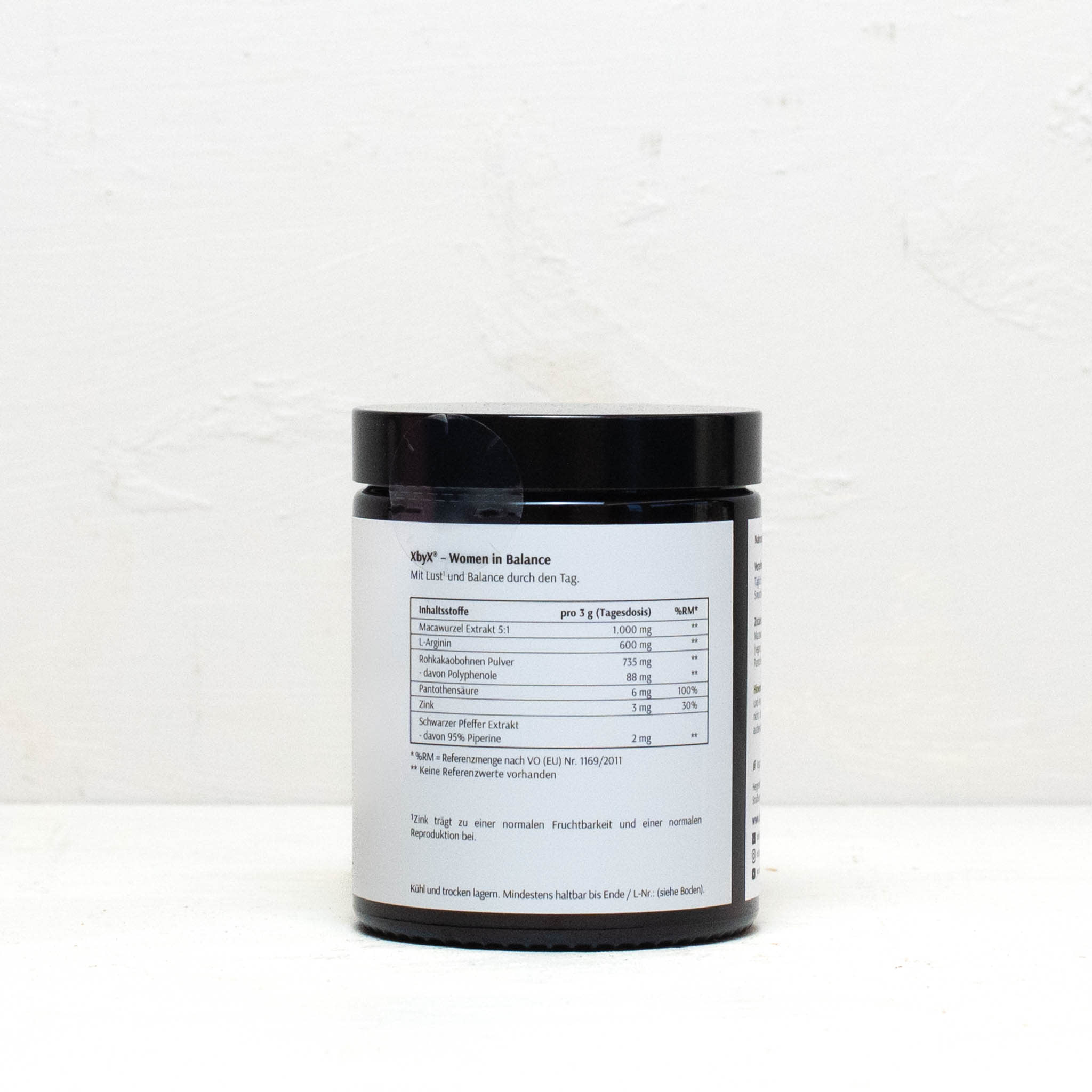 Supplement in Pulver für Hormonregulation