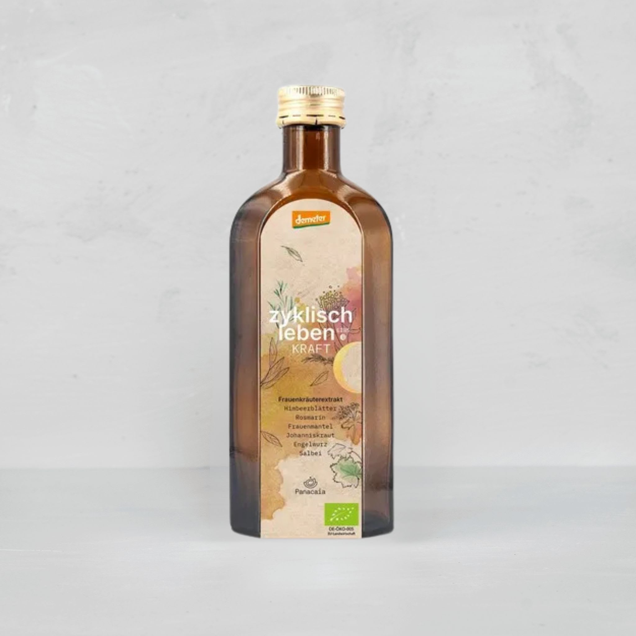 Frauenkräuterextrakt aus biodynamischem Anbau für die 1. Zyklushälfte