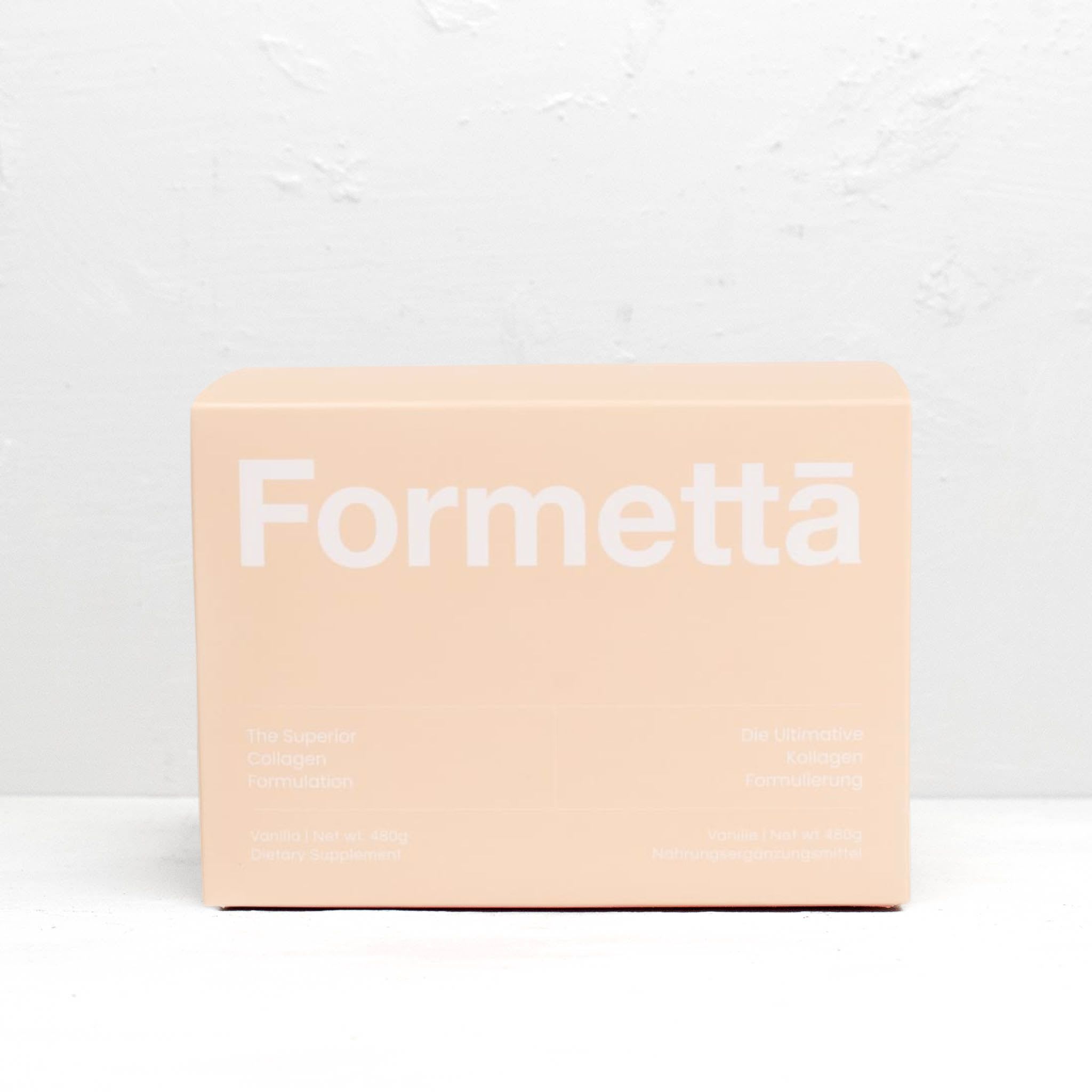 Kollagenpulver mit Nährstoffe im Beutel