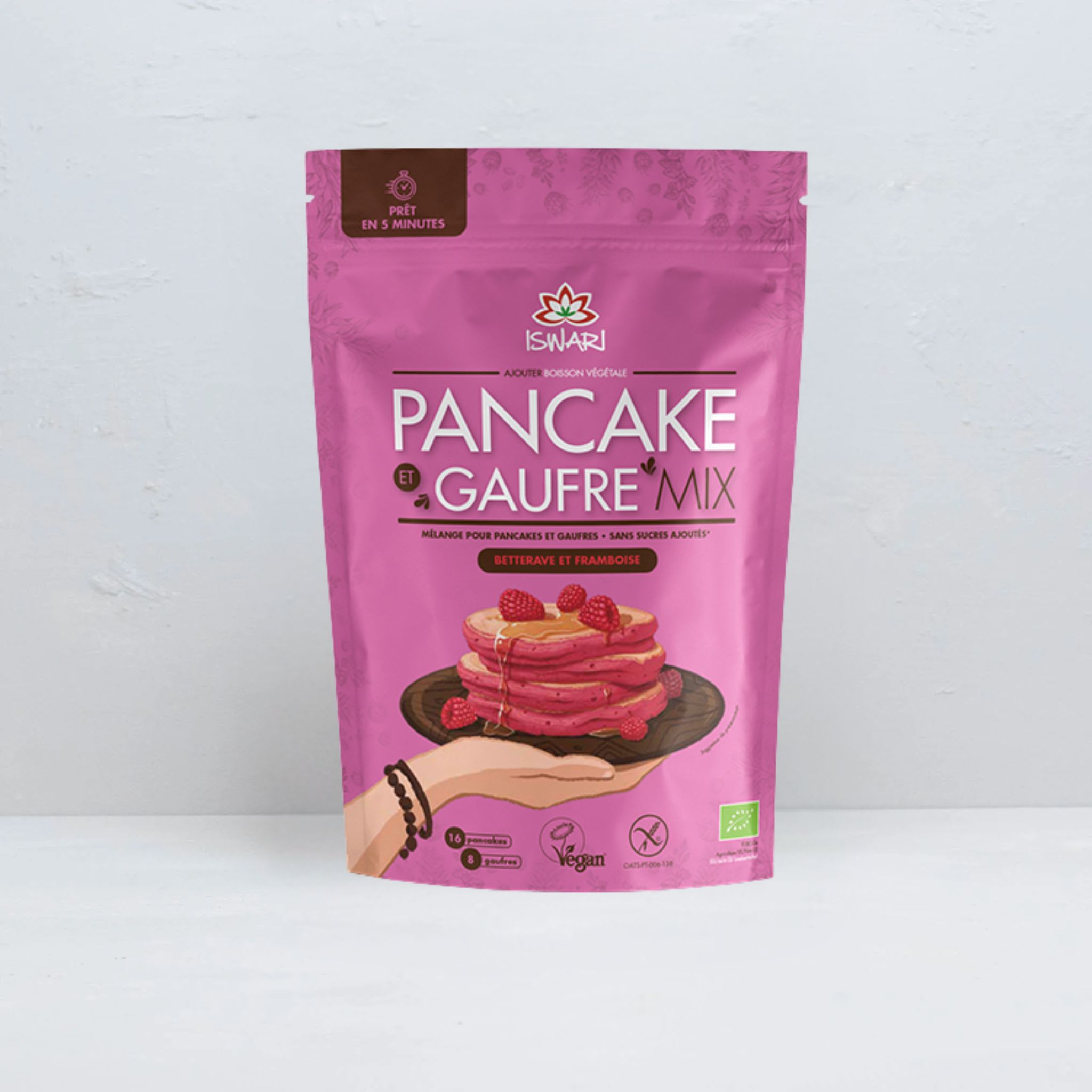 Pancake Mischung mit Beeren geschmack