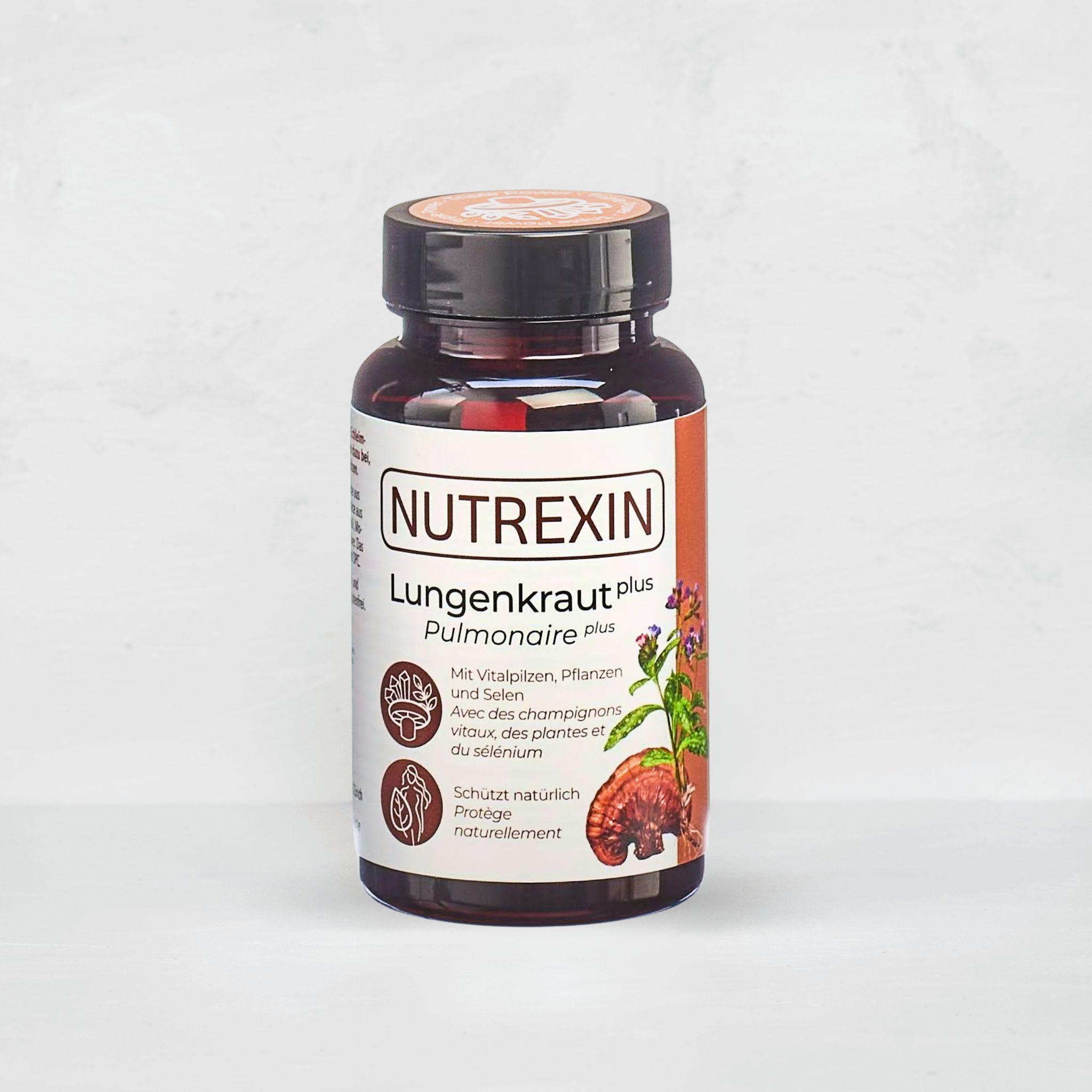 Nahrungsergänzungsmittel für eine gesunde Lunge mit Vitalpilzen