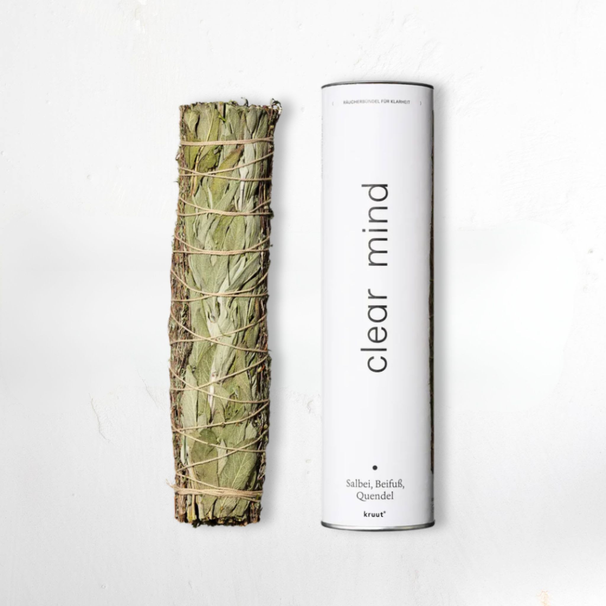 Räucherbündel und Verpackung