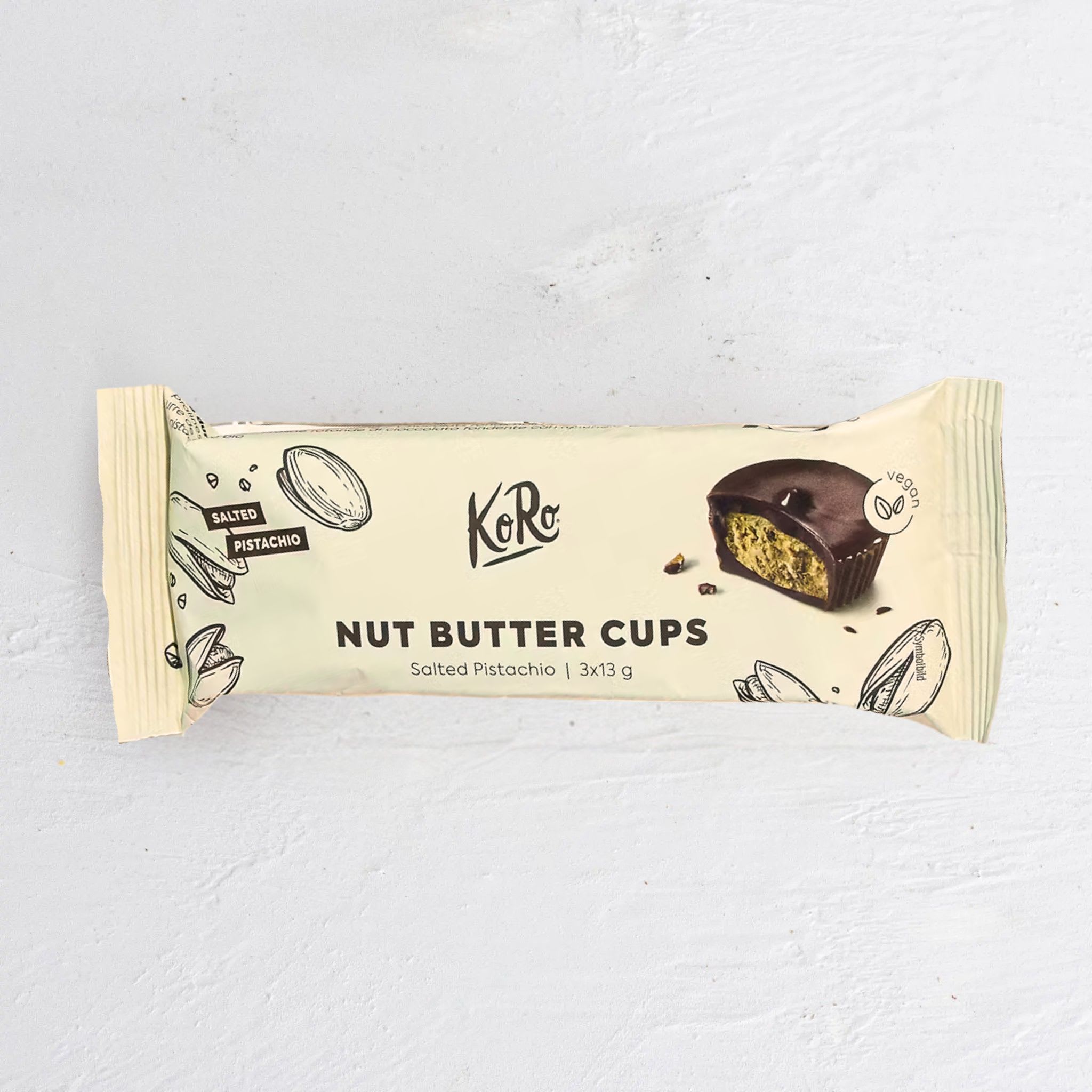 Nut Butter Cups mit Pistacchio Geschmack